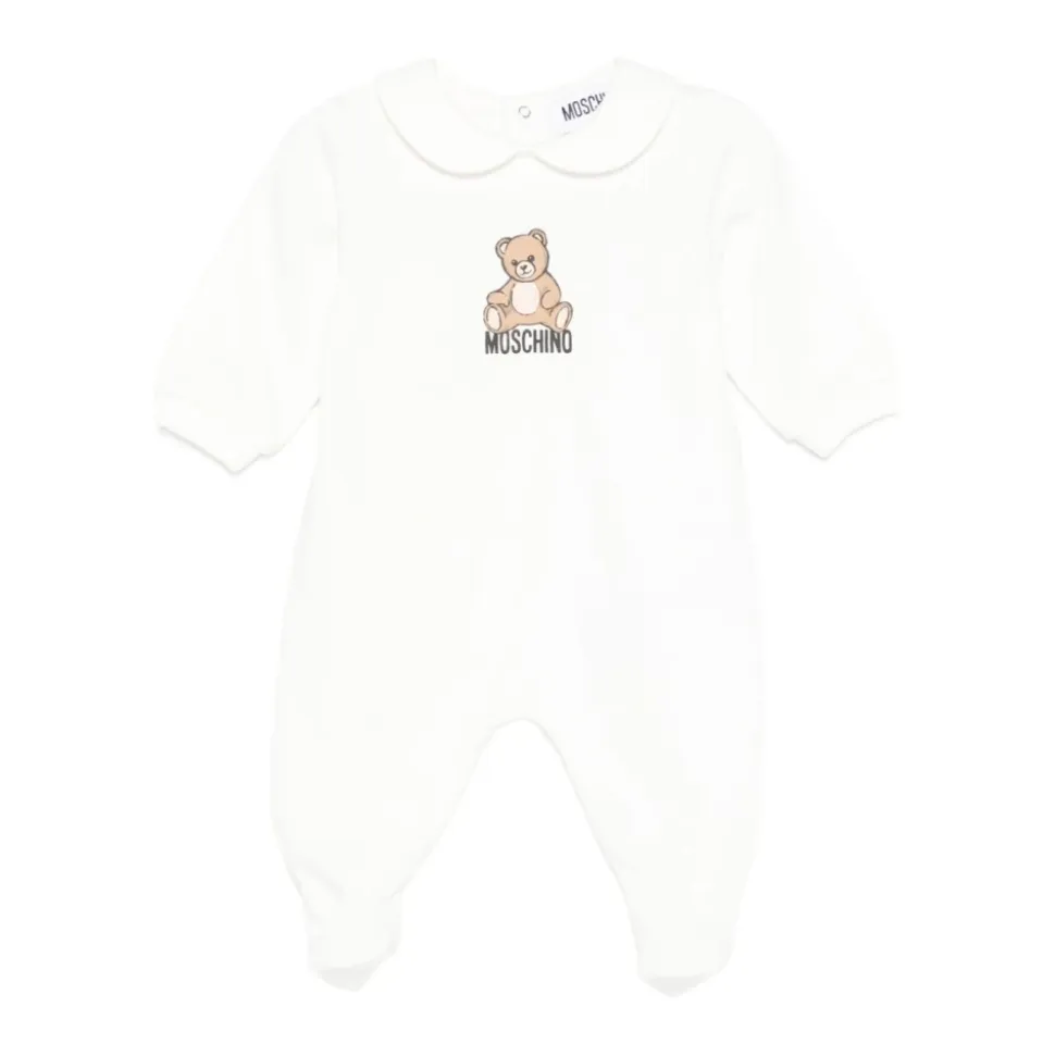 Teddy Print Romper