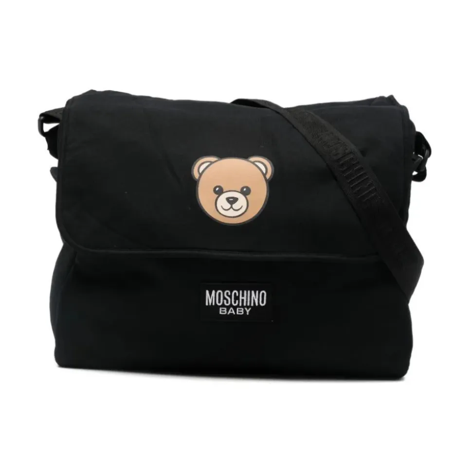Teddybär-bedruckte Schultertasche