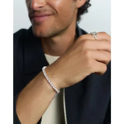 Tennis Bracelet with Silver