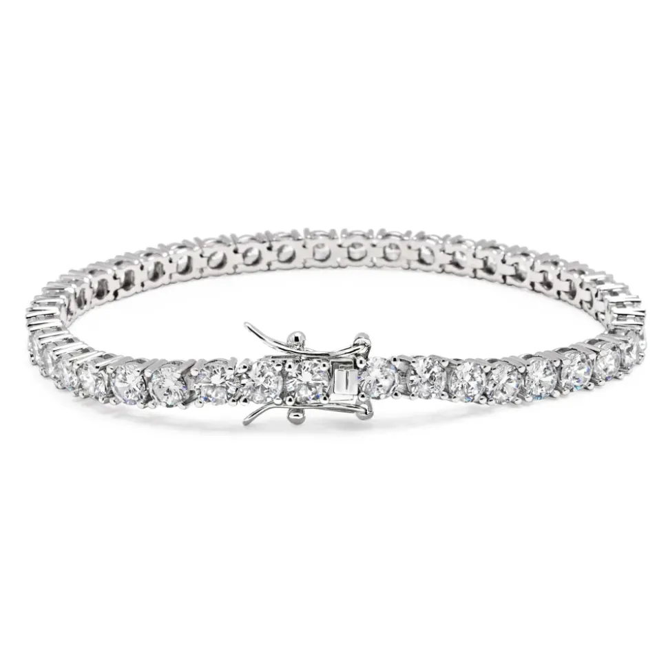 Tennis Bracelet with Silver