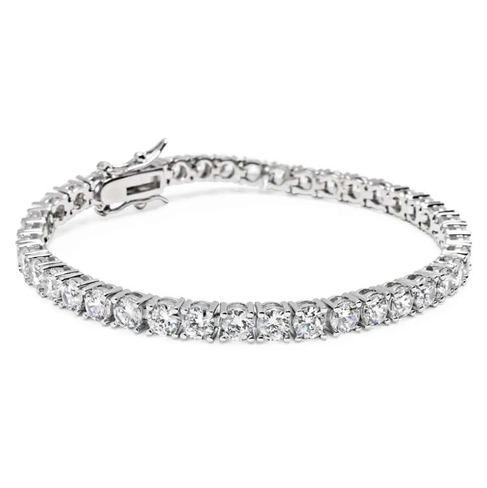 Tennis Bracelet with Silver