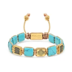 The Dorje Flatbead Collection - Turquoise and Gold