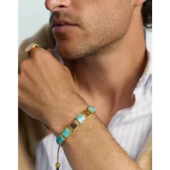 The Dorje Flatbead Collection - Turquoise and Gold