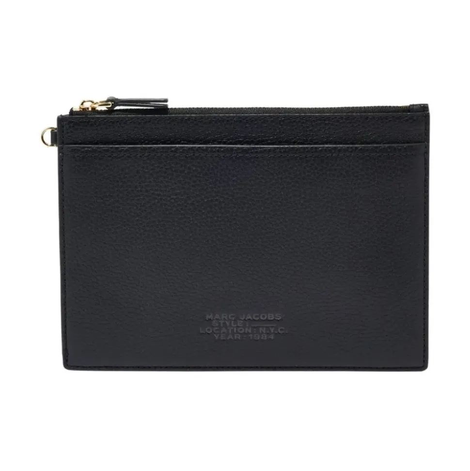 The Small Wristlet Leather Clutch