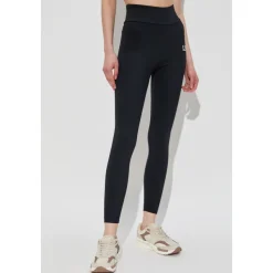 Trainingsleggings mit bedrucktem Logo