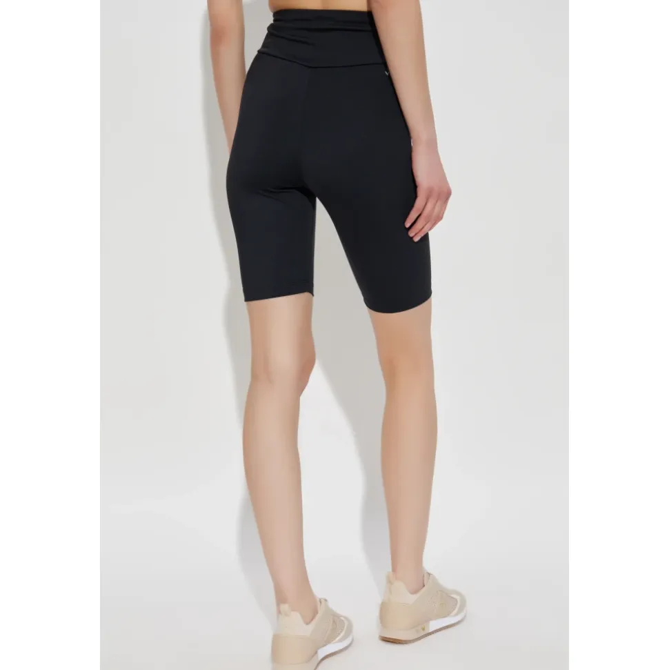 Trainingsshorts mit bedrucktem Logo