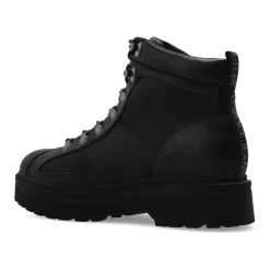 Trapperstiefel mit bedrucktem Logo