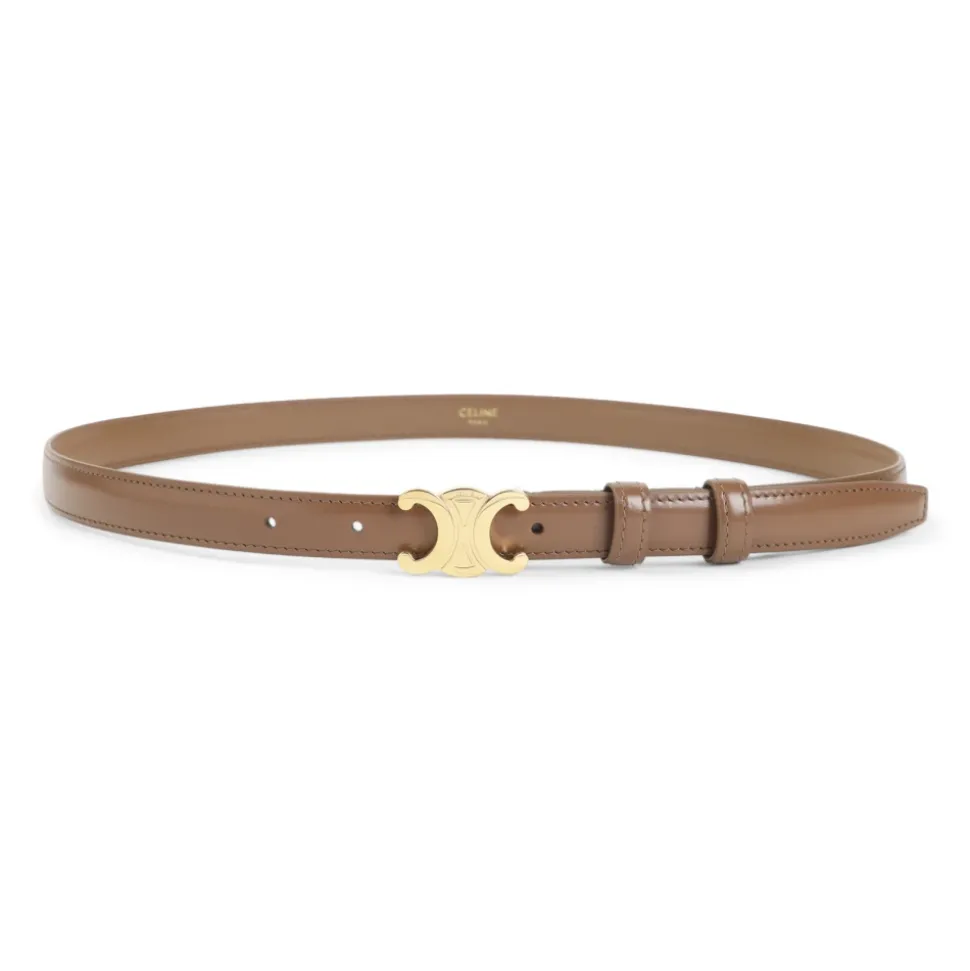 Triomphe Bronze Leder Gürtel