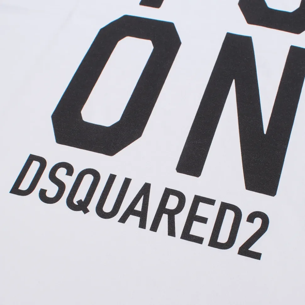 T-Shirt mit kurzen Ärmeln und Rundhalsausschnitt im Slouch-Fit-Stil