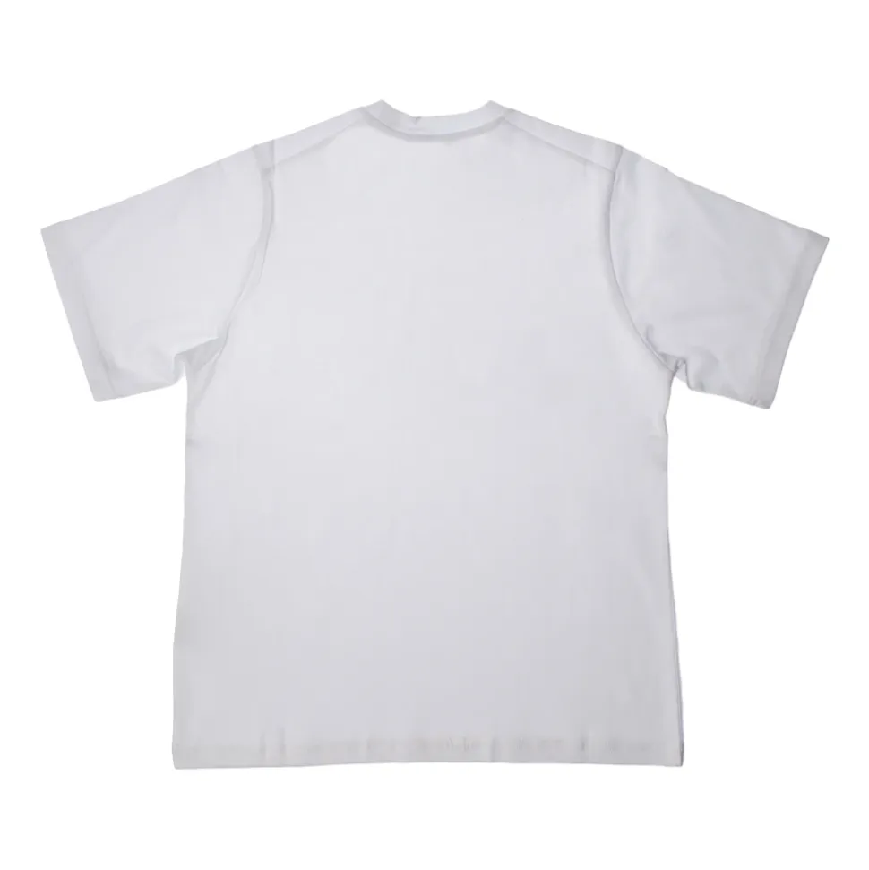 T-Shirt mit kurzen Ärmeln und Rundhalsausschnitt im Slouch-Fit-Stil