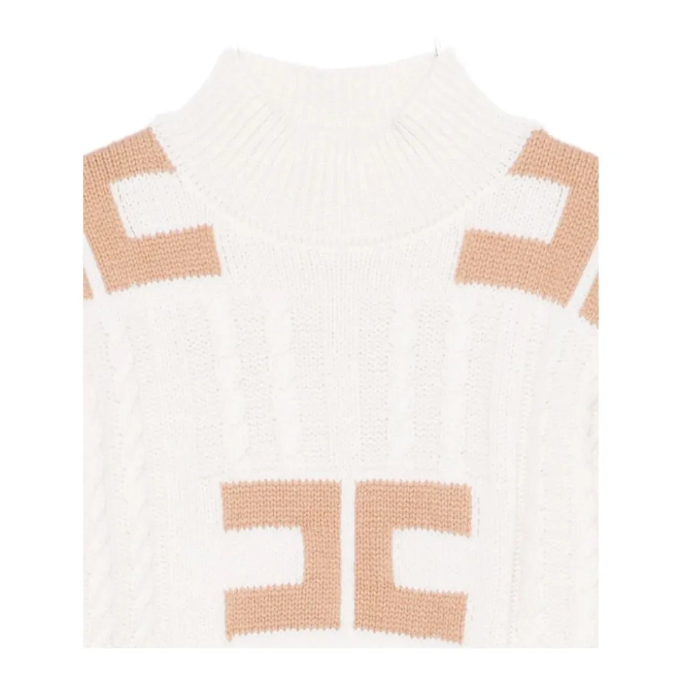 Turtleneck Cable Knit Sweater
