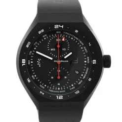 Uhr Porsche Design - UOMO - 6030.6.01.007.05.2 - Porsche Design Monobloc Actuator 24H -Chronotimer Black Gummi