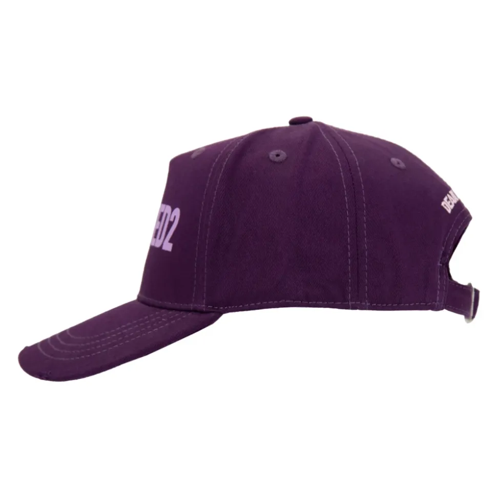 Umgekehrtes Logo Baumwoll-Baseballkappe
