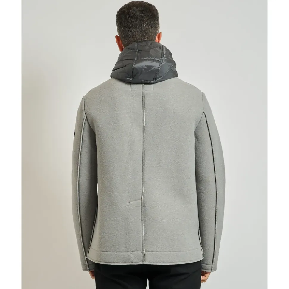 Ungefütterte, zweireihige Jacke