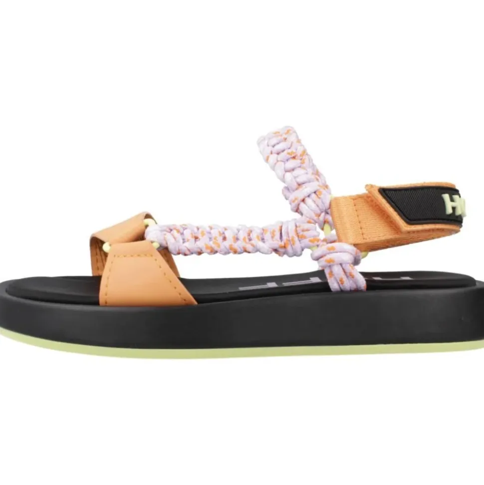 Velcro Festival Flache Sandalen