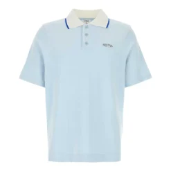 Velours Kurzarm-Polohemd