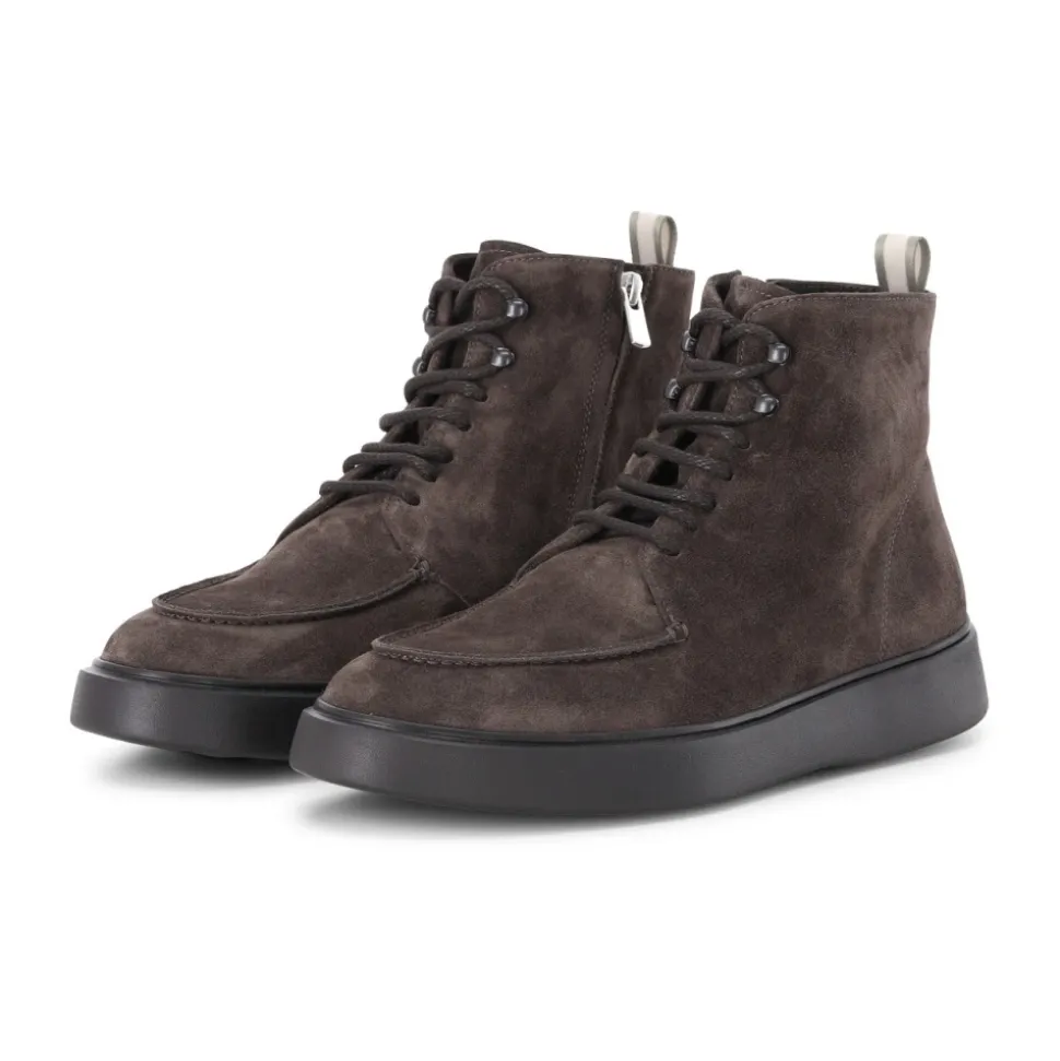 Veloursleder Rahmen Stiefel