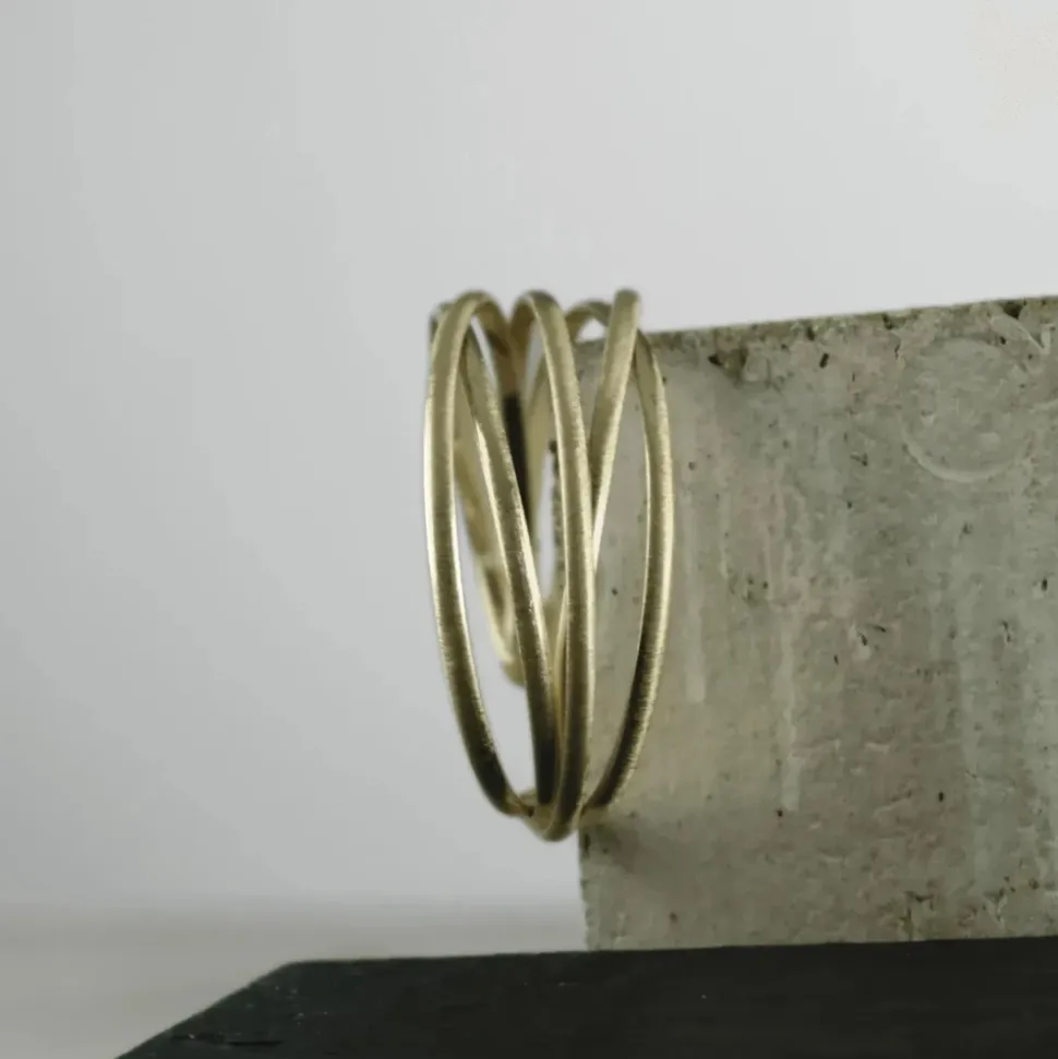 Vergoldetes Wrap Armband