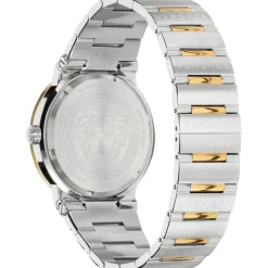 Versace Damen Armbanduhr GRECA LOGO bicolor 38 mm VEVH00620