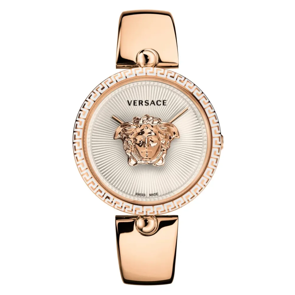 Versace Damenuhr Palazzo Empire Rose Gold Edelstahl 39mm VCO110017