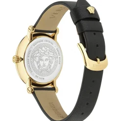 Versace Quarzuhr GRECA FLOURISH VE7F00323, Damenuhr, Goldfarben, Saphirglas, Swiss Made