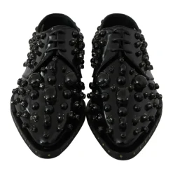 Verzierte Lackleder-Loafer