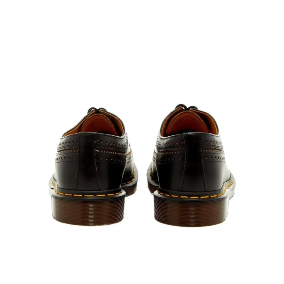 Vintage 3989 Quilon Leder Blucher Schuhe