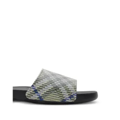 Vintage Check Slip-On Sandalen