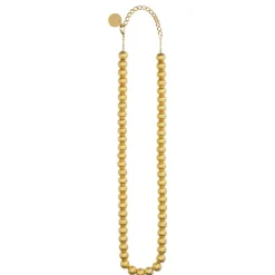 Vintage Gold Perlen Lange Kette