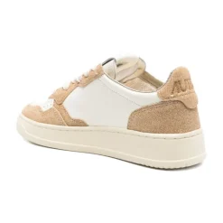 Vintage Medalist Low Sneakers Weiß Sand