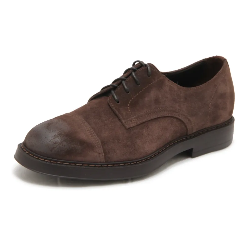 Vintage Wildleder Schnürschuhe