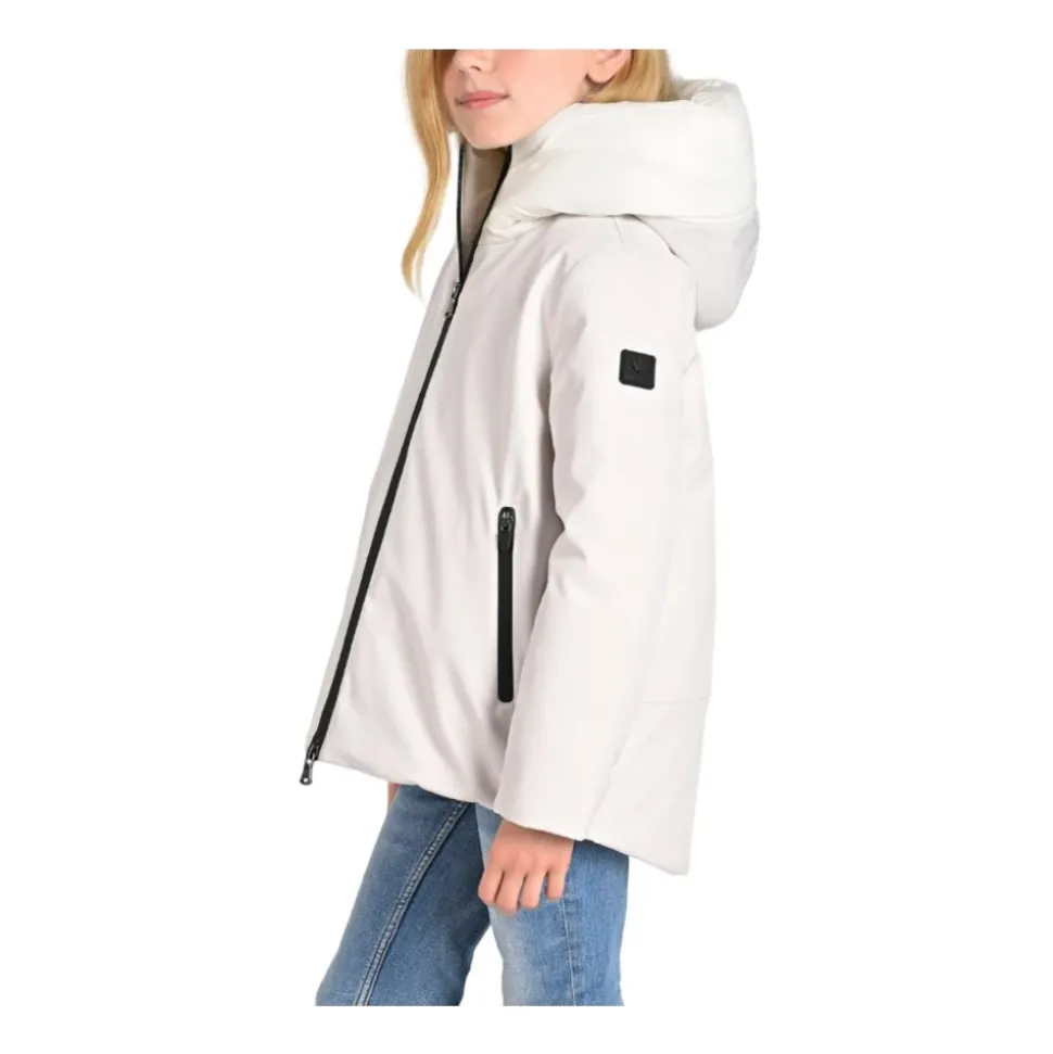 Wasserabweisende Jacke mit hohem Kragen