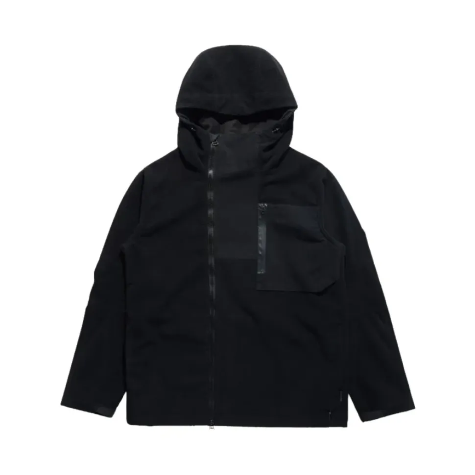 Wasserdichte Fleece-Kapuzenjacke