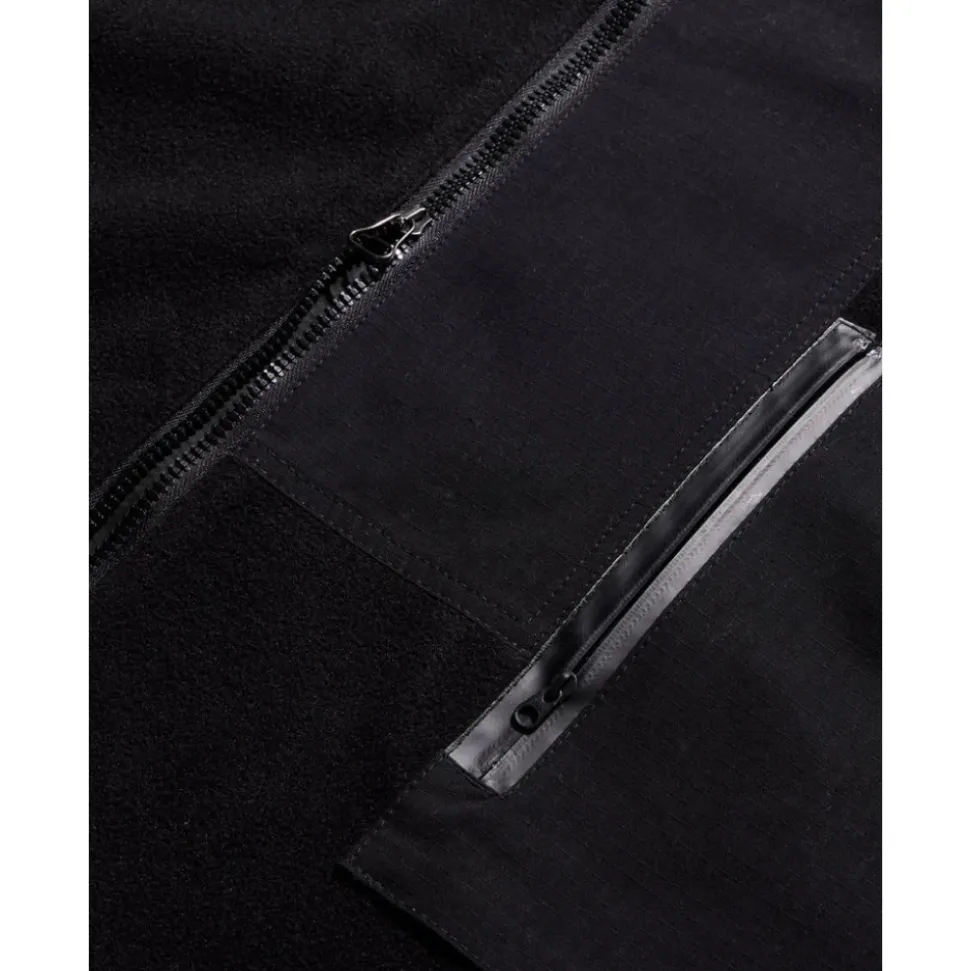 Wasserdichte Fleece-Kapuzenjacke