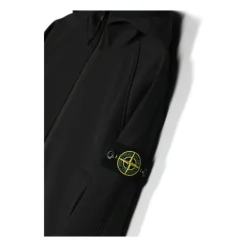 Wattierte Jacke mit Kompass-Badge