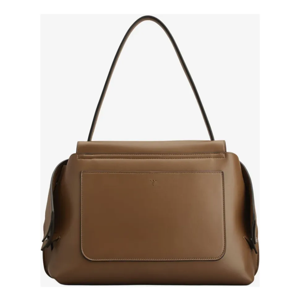 Wave Leder Tasche mit Spiegel