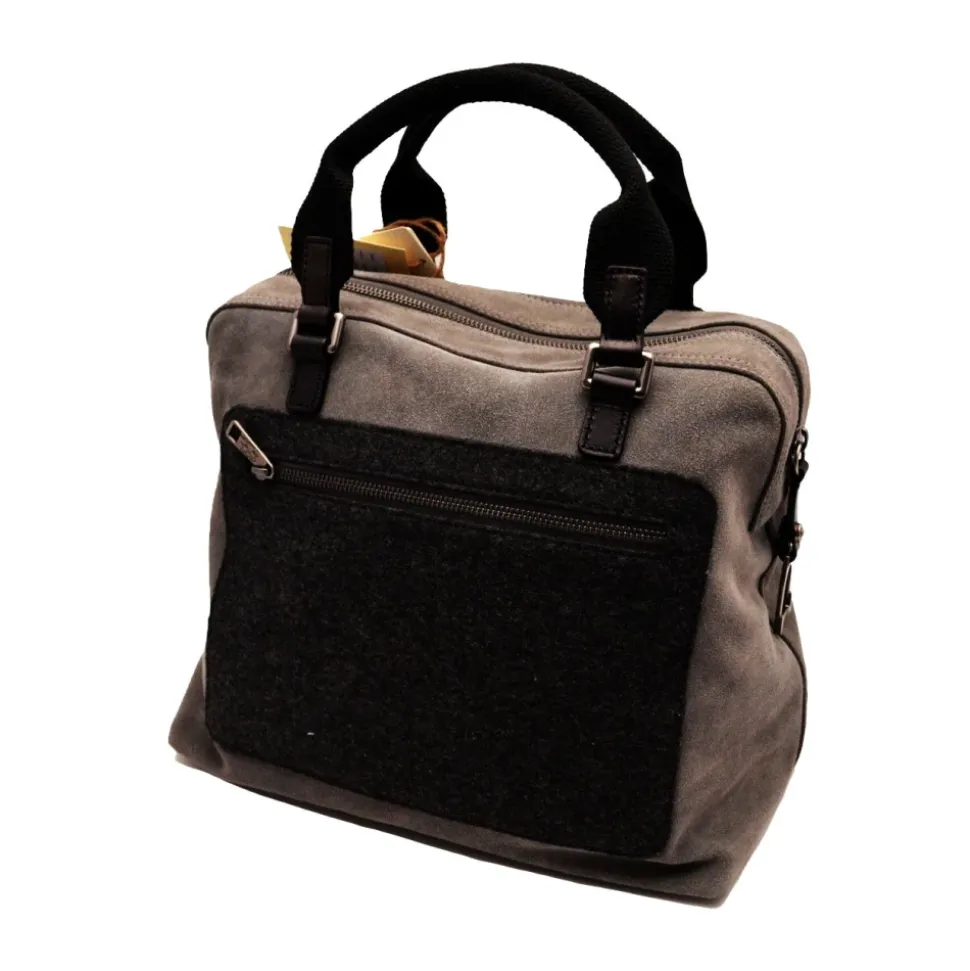 Weekendtasche Graue Schultertasche Handtasche