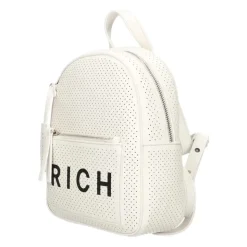 Weiß Schwarz Rucksack Stilvolles Modell
