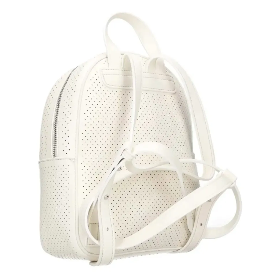 Weiß Schwarz Rucksack Stilvolles Modell
