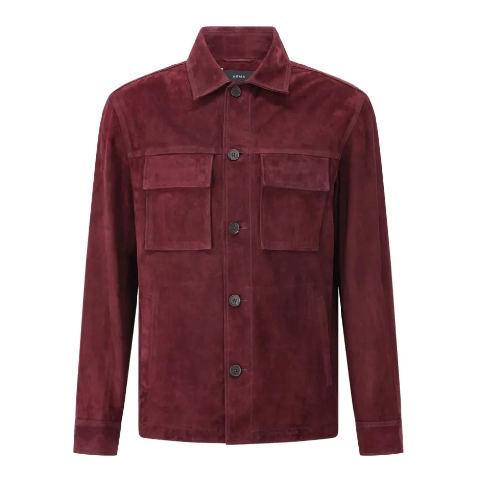Weiche Lederjacke mit Klassischem Design