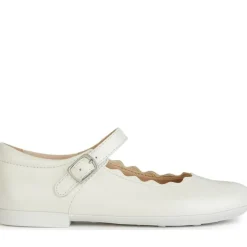 Weiße Ballerinas für Mädchen