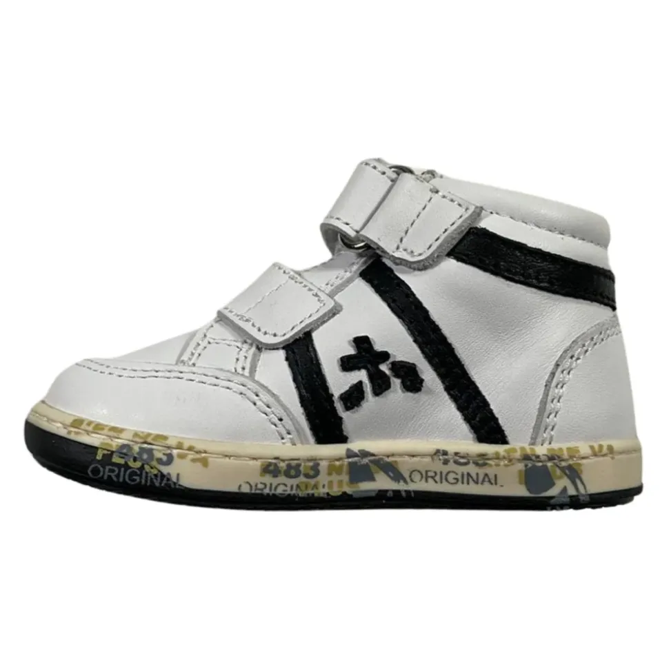 Weiße Low-Top Kinderschuhe