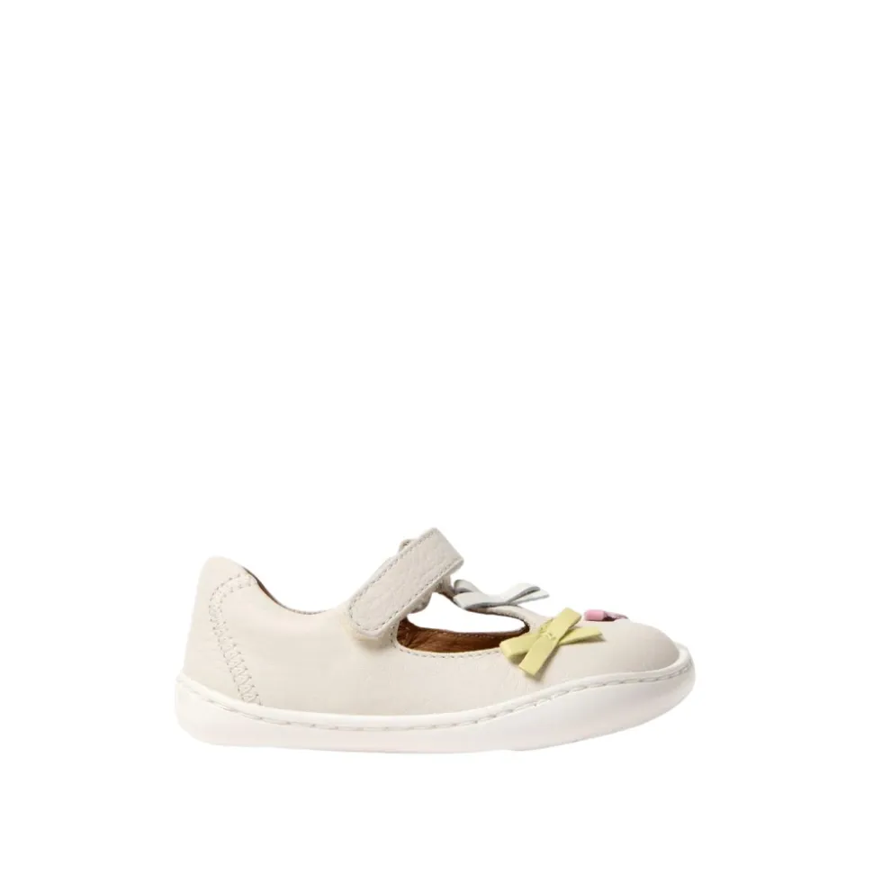 Weiße Mary Jane Babyschuhe
