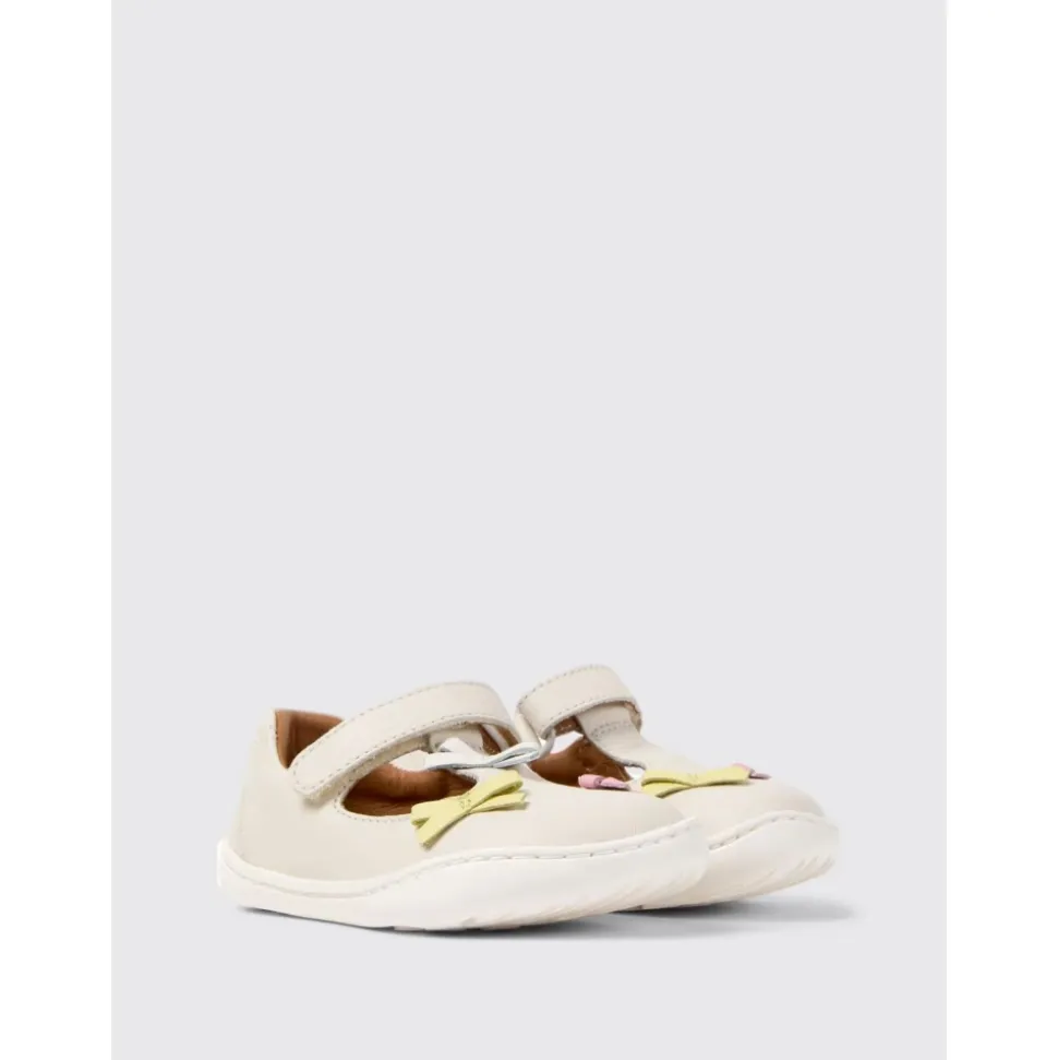 Weiße Mary Jane Babyschuhe