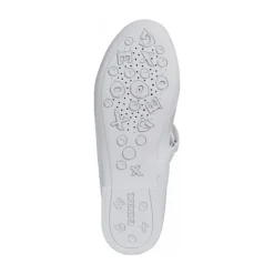 Weiße Mädchen Ballerinas
