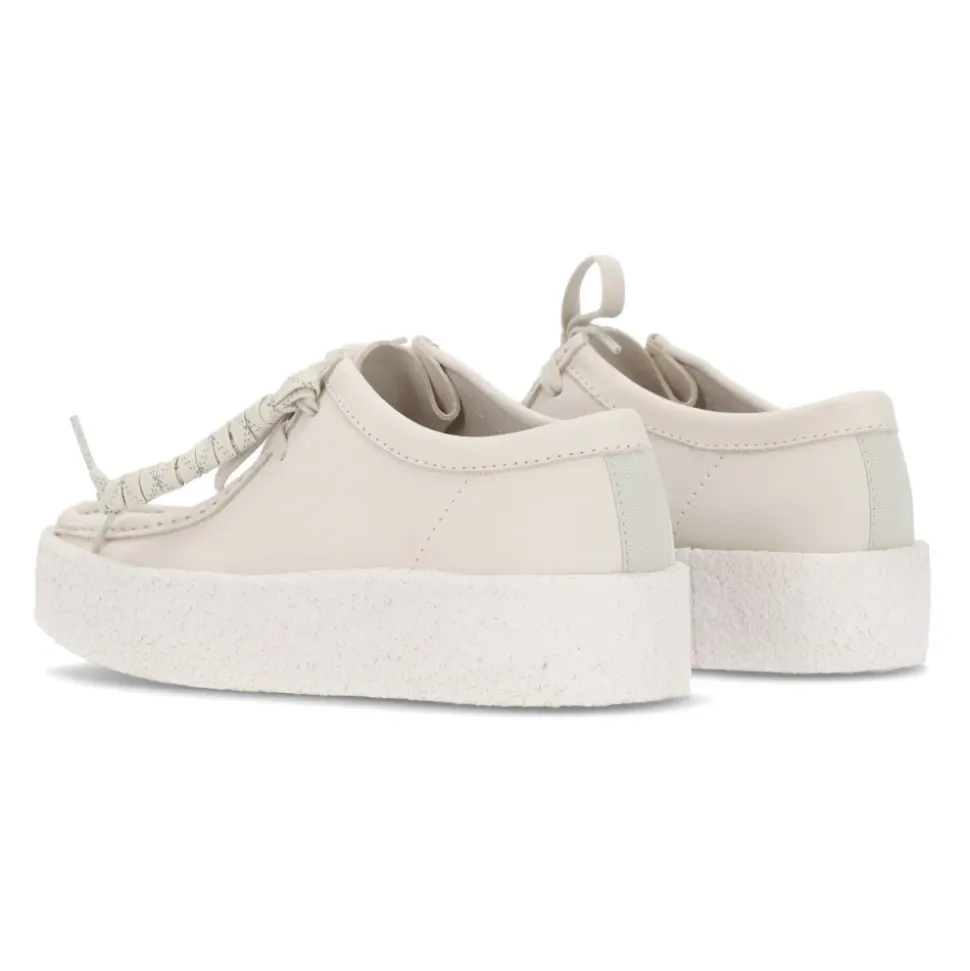 Weiße Nubuk Mokassin Lifestyle Schuhe