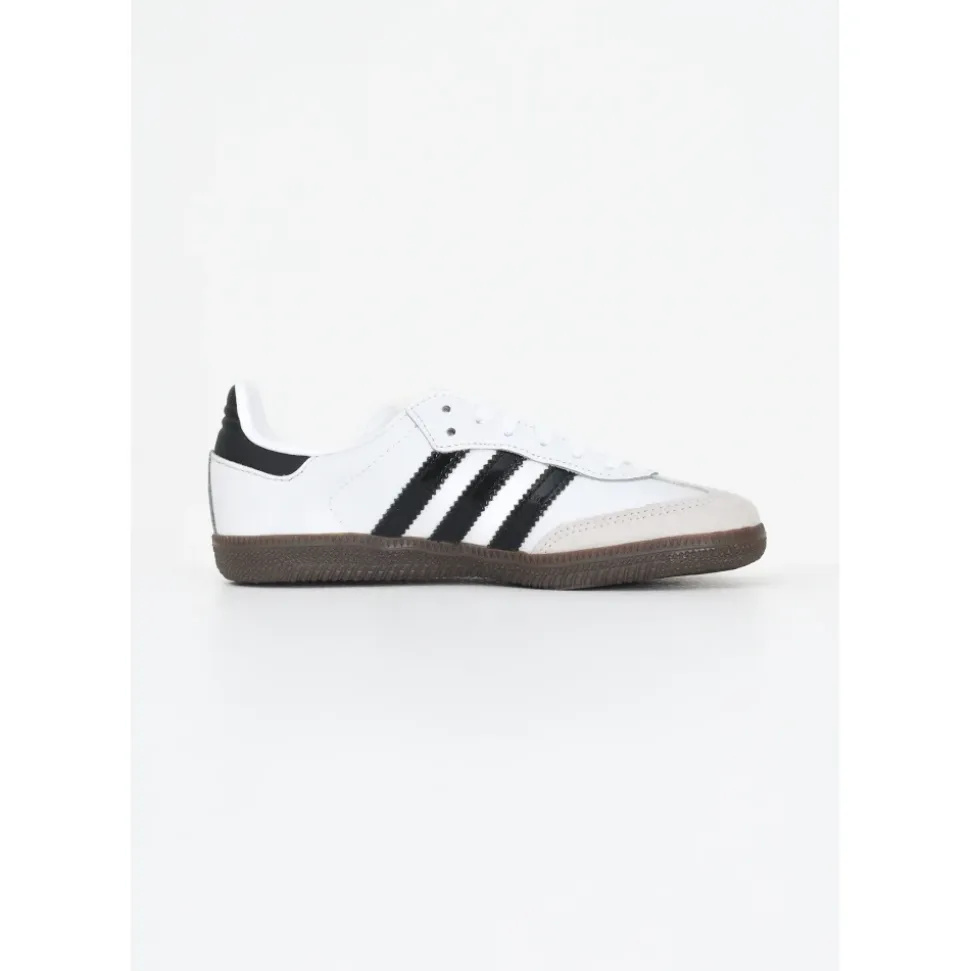 Weiße Samba OG Sneakers für Kinder