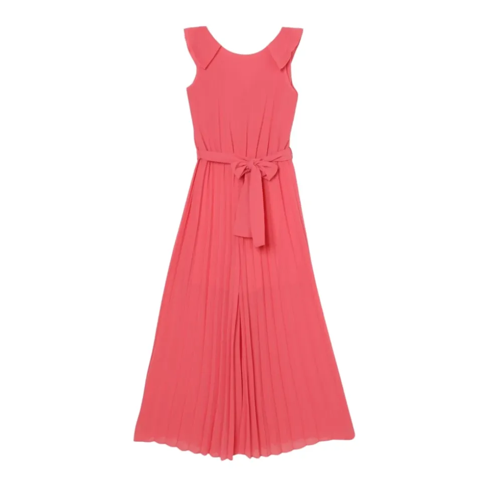 Weißer Plissierter Jumpsuit für Kinder