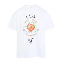 Weißes Baumwoll-T-Shirt für Männer