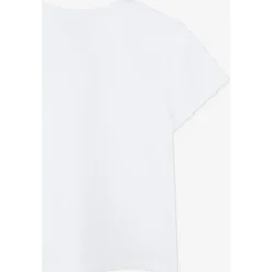 Weißes Diamante Logo T-Shirt